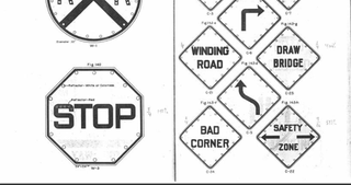 1935 edition of the Manual on Uniform Traffic Control Devices. Photo: Archive.org